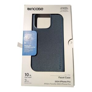Nn1-O Incase Facet Case w/ Magsafe for iPhone 16 Pro - Slate Blue Nylon
